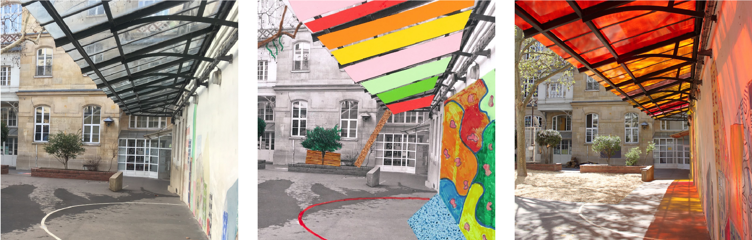 Quatre Fils awning