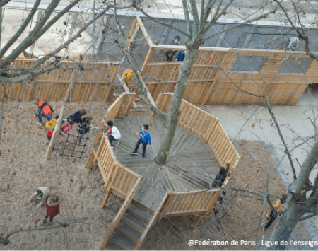 OASIS Schoolyards - @Fédération de Paris - Ligue de l'enseignement, Marion Pouliquen
