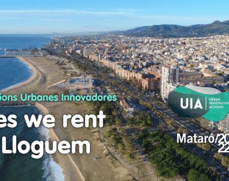 Aerial view of Mataró